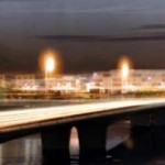 Le pont Jean-Jacques Bosc, tel qu'il est imaginé dans le futur secteur "Euratlantique" sur le site de la mairie de Floirac. (mairie de Floirac)