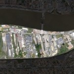 Le bureau de vote "Nuyens A" est l'un de ceux qui a la plus grande superficie à Bordeaux. (capture Google Earth)