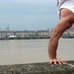 L'équilibre sur un mur à 5 mètres du sol ? Facile. (Photo M.K.)